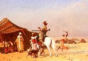 Gustave Boulanger Cest Un Emir USA oil painting artist